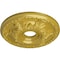 Ekena Millwork Granada Ceiling Medallion (Fits Canopies up to 6 5/8"), 18"OD x 3 1/2"ID x 2 1/2"P, Rich Gold CM18GARGS - alternate 3